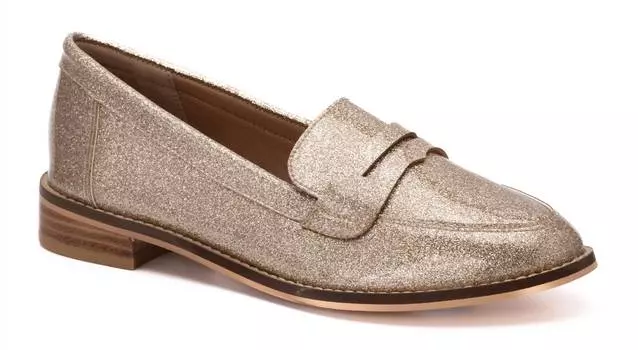 Эй, тыквенные туфли в золоте Corkys Footwear, золотой