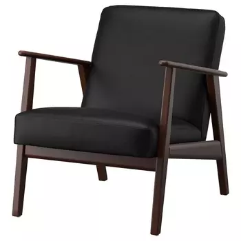 ЭКЕНЭСЕТ Кресло, Джонсби черный EKENSET IKEA