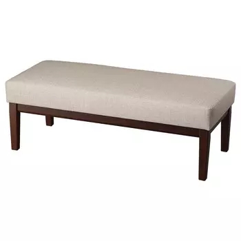 ЭКЕНЭСЕТ Скамья, Киланда светло-бежевый, 112 см EKENSET IKEA