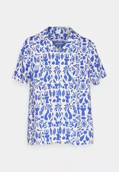 ЭКО Camp Collar Shirt arrels Barcelona, Рубашка синий Tulum x Alejandra Anglada