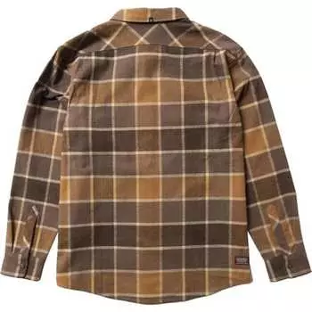 Эко фланелевая рубашка Creators Innovators мужская Vissla, цвет Dark Earth