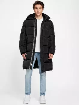 Эко-пуховик Ralf Guess Factory, черный