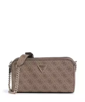 Эко сумка через плечо erica из искусственной кожи Guess, коричневый
