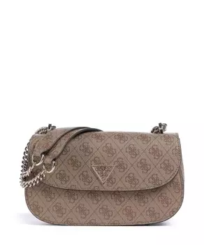 Эко сумка через плечо erica из искусственной кожи Guess, коричневый
