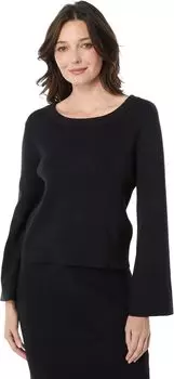 Эко-свитер в рубчик Rumi Splendid, черный