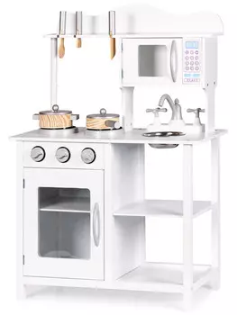 Экоигрушки, развивающая кухонная игрушка с аксессуарами. Ecotoys