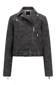 Экокожаная куртка Guess, серый