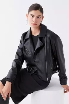 Экокожаная куртка Lc Waikiki, черный