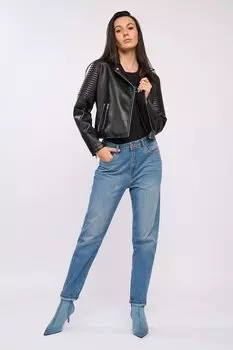 Экокожаная куртка Lee Cooper, черный