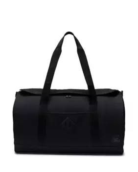 Экологическая сумка унисекс для путешествий или спортзала объемом 37 л из черной ткани Herschel, черный