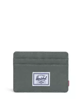 Экологическая визитница унисекс светло-зеленого цвета Herschel, зеленый