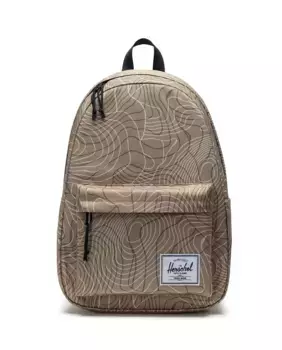 Экологический мужской рюкзак с принтом и чехлом для ноутбука 26 л Herschel, многоцветный