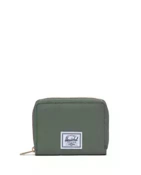 Экологический женский кошелек светло-зеленого цвета на молнии Herschel, зеленый