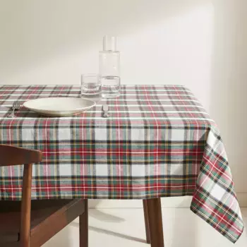 Экологичная хлопковая скатерть Inverness El Corte Ingls, красный