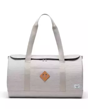 Экологичная мужская сумка 37 л для путешествий или спортзала из светло-серой ткани Herschel, светло-серый