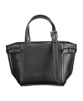 Экологичная сумочка на молнии. Calvin Klein, черный