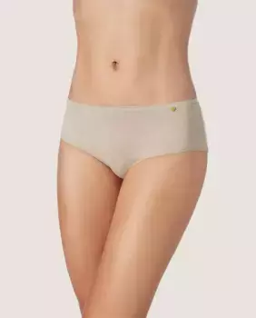 Экологичные брюки-кюлоты из соевой пряжи ZD, бежевый