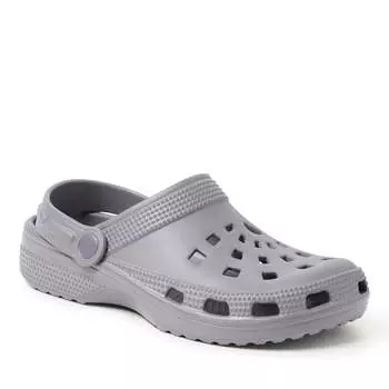 Экологичные женские сабо Dearfoams EcoCozy, цвет medium grey