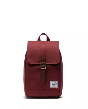 Экологичный многопозиционный рюкзак для женщин 5 л с магнитной застежкой Herschel, гранатовый