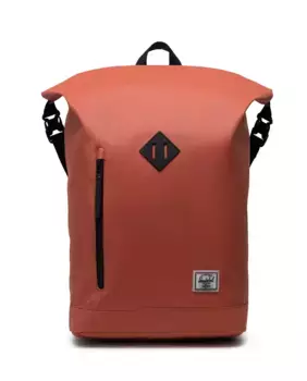 Экологичный мужской рюкзак 23 л из оранжевого водонепроницаемого материала Herschel, красный