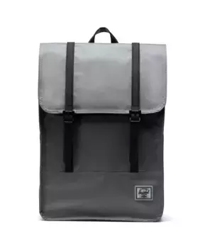 Экологичный мужской рюкзак объемом 17,5 л из водонепроницаемого материала серого цвета Herschel, серый