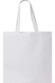 Экономичная сумка Q-Tees, белый