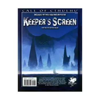 Экран Хранителя с плакатом Mythos Vade Mecum, Call of Cthulhu - Gaming Aids & Accessories (Chaosium)