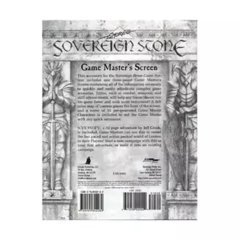 Экран мастера игры, Sovereign Stone