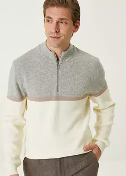 Экрю-бежевый свитер Network