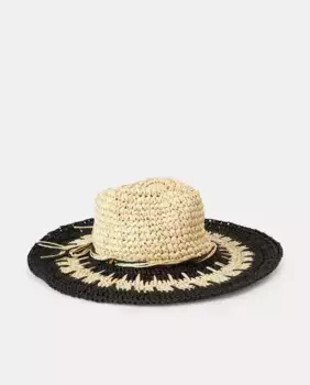 Экрю и черная шляпа Tintoretto, чёрный