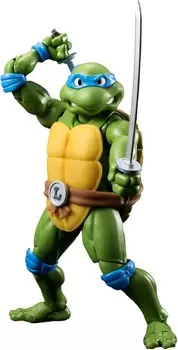 Экшн-фигурка Bandai Tamashii Nations S.H. Figuarts "Teenage Mutant Ninja Turtles", Leonardo BAN06450, 15,3 см
