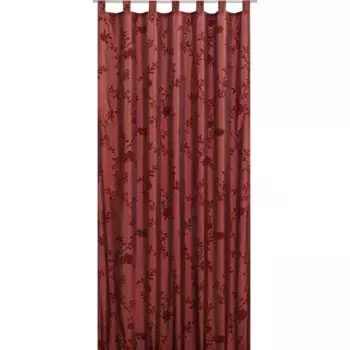 ЭЛЬБЕРСДРУКЕ занавеска «Bonjour Taft 14 бордо», (1 шт.) Elbersdrucke, цвет bordeaux