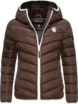 Эльва зимняя куртка Navahoo, коричневый