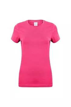 Эластичная футболка Feel Good с короткими рукавами Skinni Fit, розовый