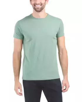 Эластичная футболка с круглым вырезом Kenneth Cole, зеленый