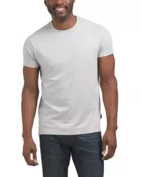 Эластичная футболка с круглым вырезом Kenneth Cole, серый