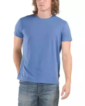 Эластичная футболка с круглым вырезом Kenneth Cole, цвет Denim