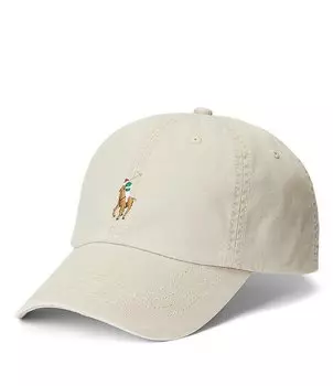 Эластичная кепка-чинос Polo Ralph Lauren, бежевый