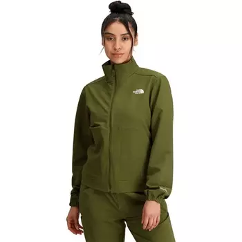 Эластичная куртка willow The North Face, зеленый