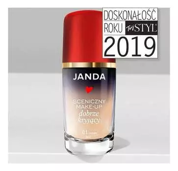 Эластичная покрывающая основа 01 Light Beige, 30 мл Janda