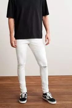 Эластичные эластичные джинсы Next, белый