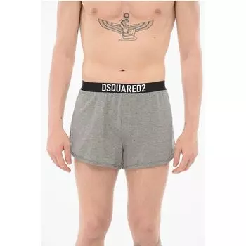 Эластичные боксеры с логотипом на ленте Dsquared2, желтый