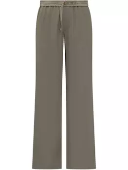 Эластичные брюки AMI Paris, серый