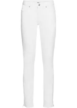 Эластичные брюки Bodyflirt, белый