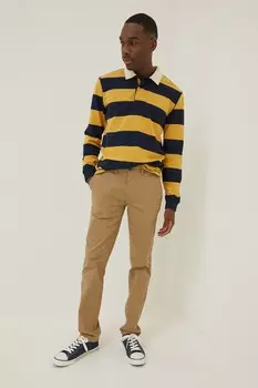 Эластичные брюки-чиносы приталенного кроя FatFace Heyshott Fat Face