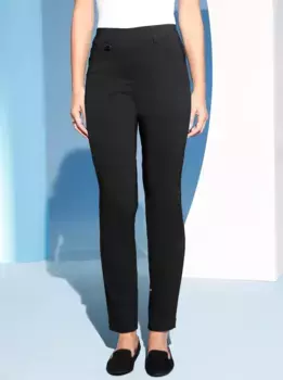 Эластичные брюки Creation L, черный