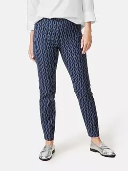 Эластичные брюки Gerry Weber, синий