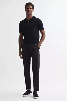 Эластичные брюки Hove Technic Reiss, черный