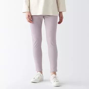 Эластичные брюки-леггинсы MUJI, лаванда