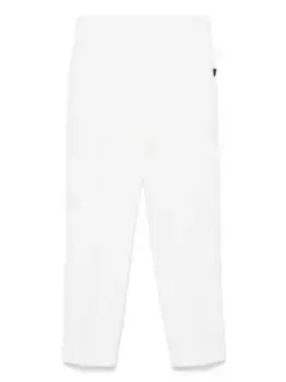 Эластичные брюки MOSCHINO JEANS, белый